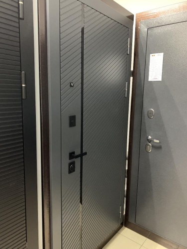 Дверь стальная Бронекс YoDoors-16 Velluto Oscure/Серый муар-Velluto Gelato фото 2 Дверь стальная Бронекс YoDoors-16 Velluto Oscure/Серый муар-Velluto Gelato фото 2